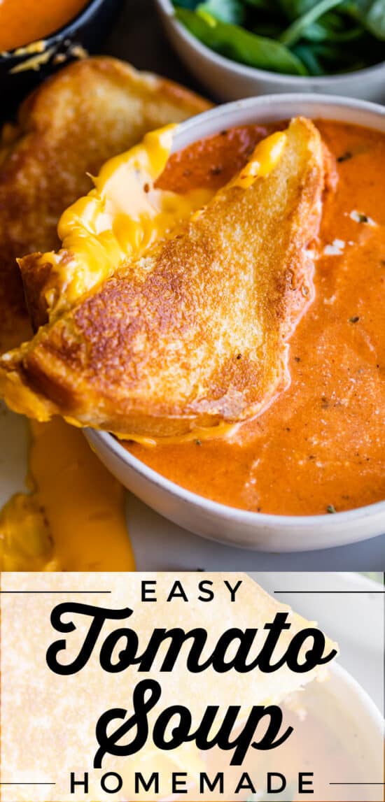 grilled cheese and tomato soup
