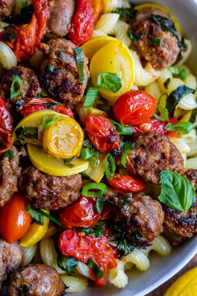 how to make italian sausage pasta