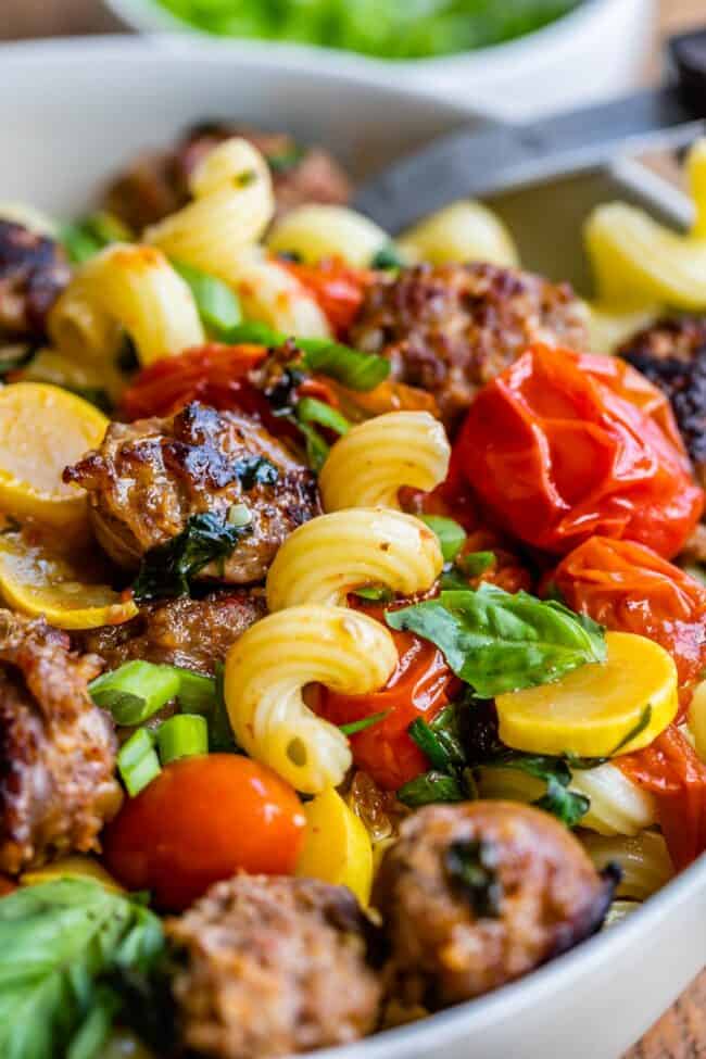 how to make italian sausage pasta