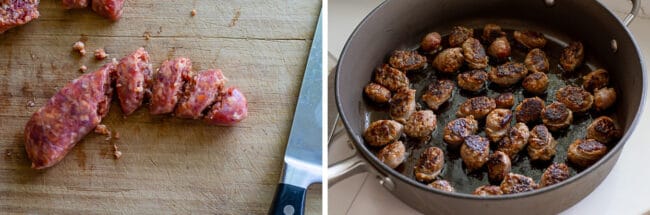 Italian sausage pasta