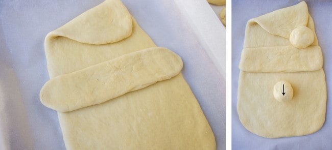 Golden Santa Bread from The Food Charlatan