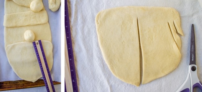 Golden Santa Bread from The Food Charlatan