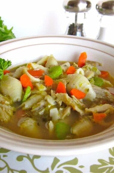 Chicken Noodle Soup from TheFoodCharlatan.comChicken Noodle Soup from TheFoodCharlatan.com