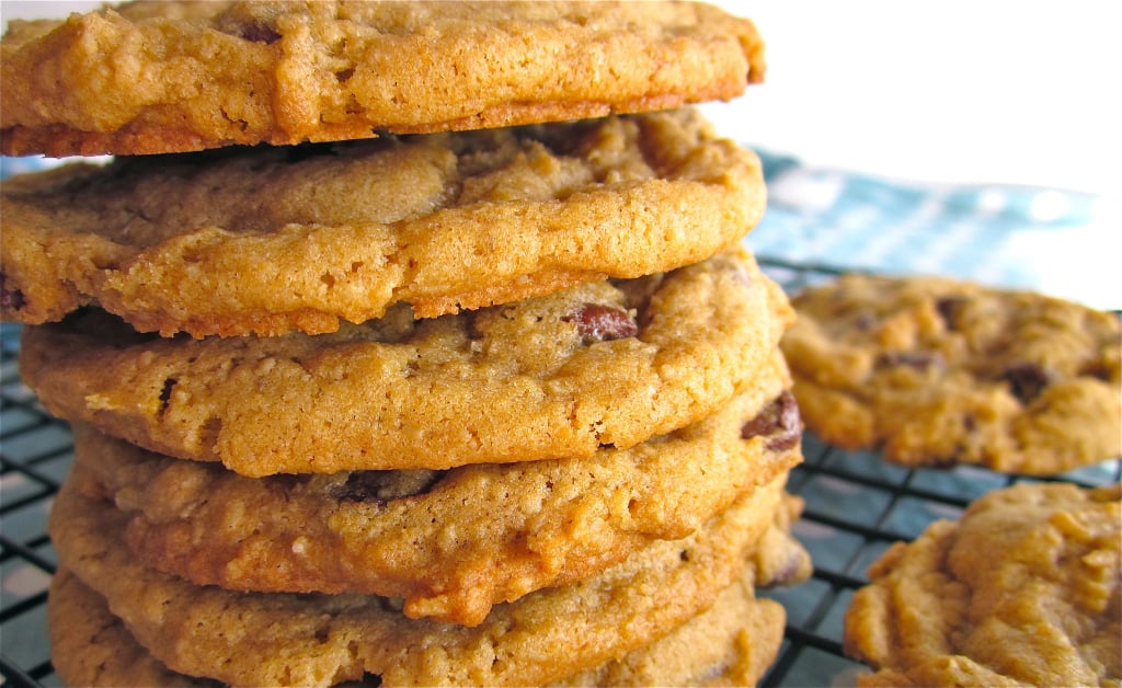 Oat Flour Chocolate Chip Cookies from TheFoodCharlatan.com
