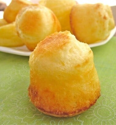 Brazilian Cheese Bread {Gluten Free!} from TheFoodCharlatan.com
