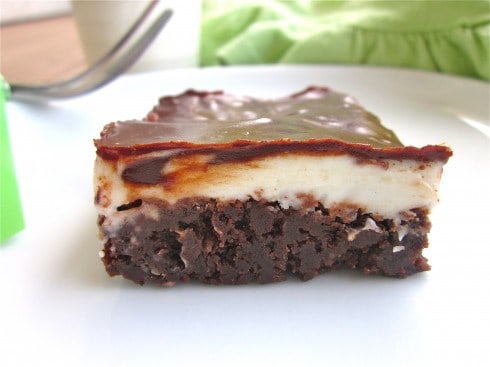Mint Chocolate Brownies