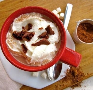 Coconut Tres Leches Hot Chocolate from TheFoodCharlatan.com