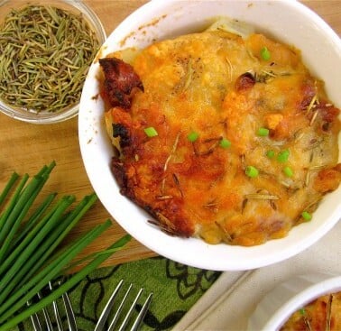 Parmesan Potato Gratin from TheFoodCharlatan.com