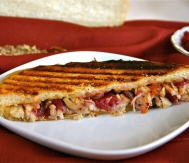 Turkey and Swiss Panini from The Food Charlatan