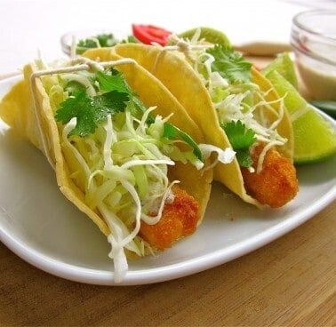 Easy Fishstick Tacos from TheFoodCharlatan.com