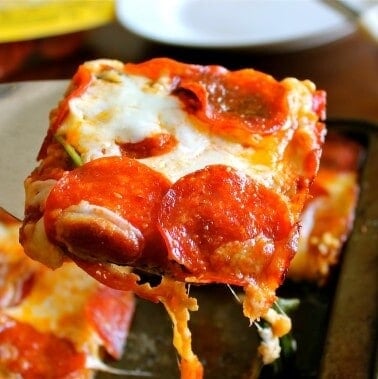 Cauliflower Pizza Crust from TheFoodCharlatan.com