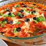 Hot Pizza Dip from TheFoodCharlatan.com