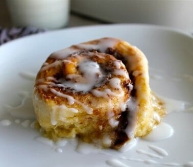 One Hour Cinnamon Rolls from TheFoodCharlatan.com
