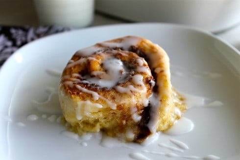 One Hour Cinnamon Rolls from TheFoodCharlatan.com