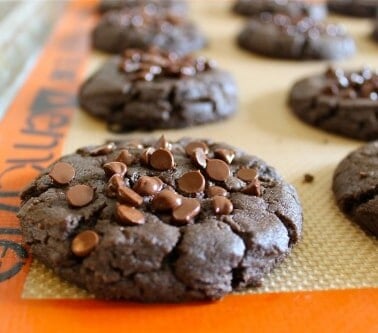 Chocolate Chip Peanut Butter Cookies (Gluten Free) from TheFoodCharlatan.com