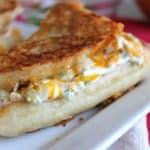 Jalapeño Popper Grilled Cheese Sandwiches from TheFoodCharlatan.com