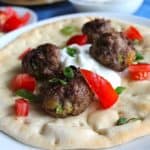 Lamb Meatball Gyros from TheFoodCharlatan.com