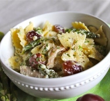 Lemon Tarragon Pasta Salad from TheFoodCharlatan.com