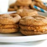 Snickerdoodle Biscoff Sandwich Cookies from The Food Charlatan