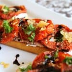 Roasted Tomato and Goat Cheese Sandwiches from The Food Charlatan