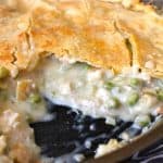 One-Skillet Chicken Pot Pie from TheFoodCharlatan.com
