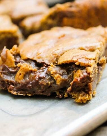 Browned Butter Blondies from TheFoodCharlatan.com