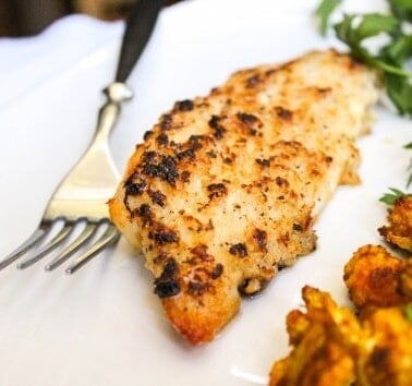 Easy Parmesan Tilapia from TheFoodCharlatan.com