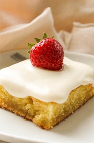 Almond Sheet Cake