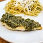 Pistachio Pesto Chicken from TheFoodCharlatan.com