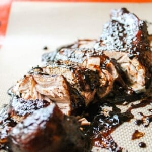 Brown Sugar Balsamic Pork Tenderloin from TheFoodCharlatan.com