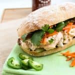 Leftover Turkey Asian Sandwich (Turkey Banh Mi)