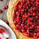 Brown Butter Cranberry Tart from TheFoodCharlatan.com