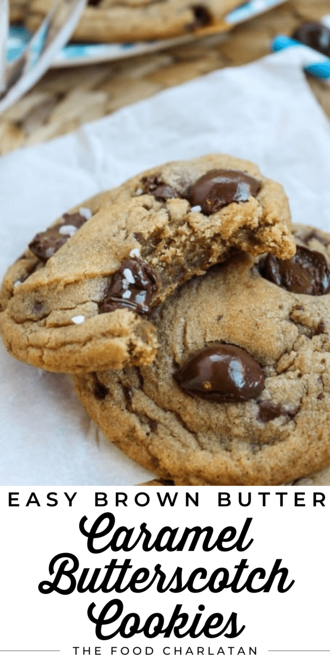 caramel butterscotch cookies.