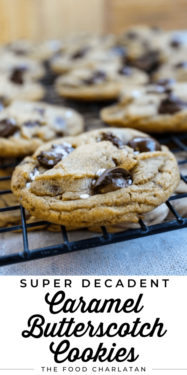 caramel butterscotch cookies.