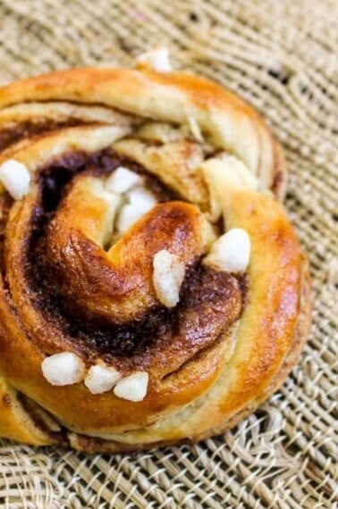 Swedish Cinnamon Buns with Cardamom from The Food Charlatan