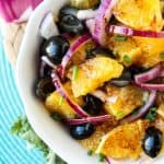 Orange Olive Salad with Balsamic Vinaigrette