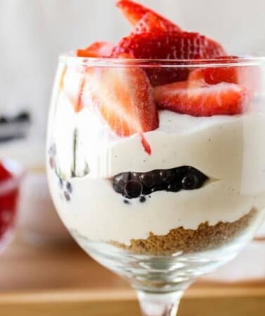 No Bake Cheesecake Parfait Bar from TheFoodCharlatan.com