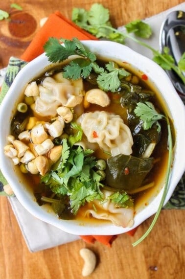 10 Minute Wonton Soup