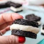 Homemade Brownie Oreos from TheFoodCharlatan.com