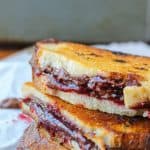 Raspberry Nocciolata Grilled Sandwich