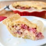 Rhubarb Custard Pie