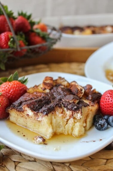 Cream Cheese French Toast Casserole