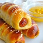 Homemade Pretzel Dogs from The Food Charlatan