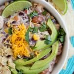Cream Cheese Chicken Chili (Crockpot) from TheFoodCharlatan.com