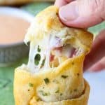 Reuben-Stuffed Crescent Rolls from The Food Charlatan