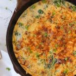 Bacon, Gouda, and Spinach Frittata from TheFoodCharlatan.com