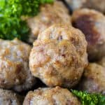 Easy Baked Meatballs from TheFoodCharlatan.com