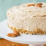 Cinnamon Cardamom Cake with Maple Pecan Frosting from The Food Charlatan