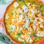 Slow Cooker Turkey Barley Soup from The Food Charlatan