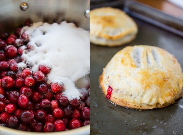 Cranberry Dulce de Leche Hand Pies from The Food Charlatan